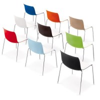 Catifa 46 four leg chairs, in a range of two tone finishes